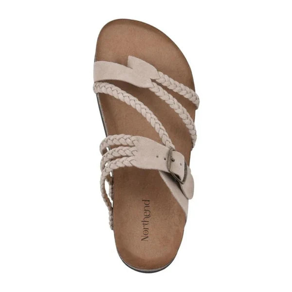 Lindsey | Sandalias Trenzadas con Hebilla