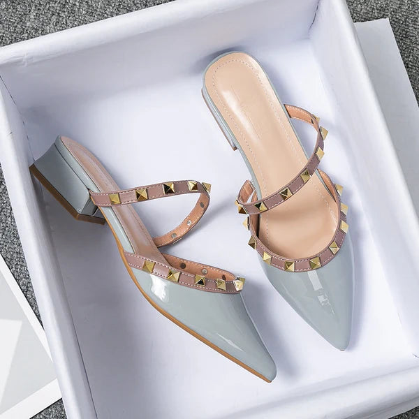 Anity | Mules de Punta con Tachuelas