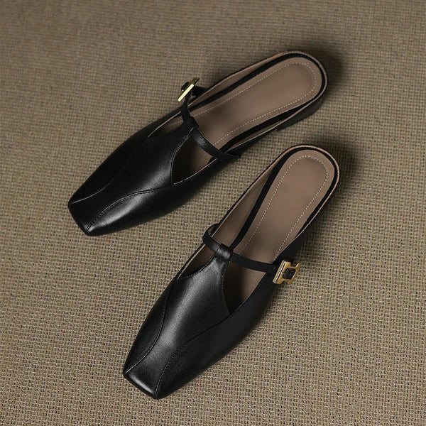 Lavena | Mules con Tira en T