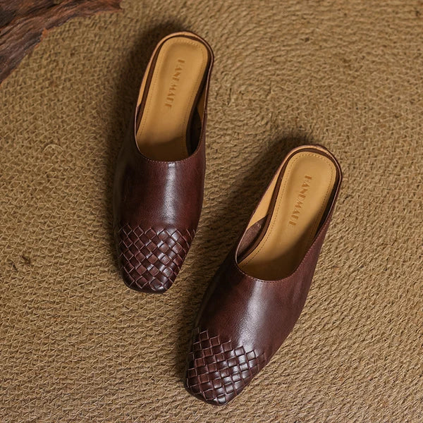 Richa | Mules Trenzadas de Punta
