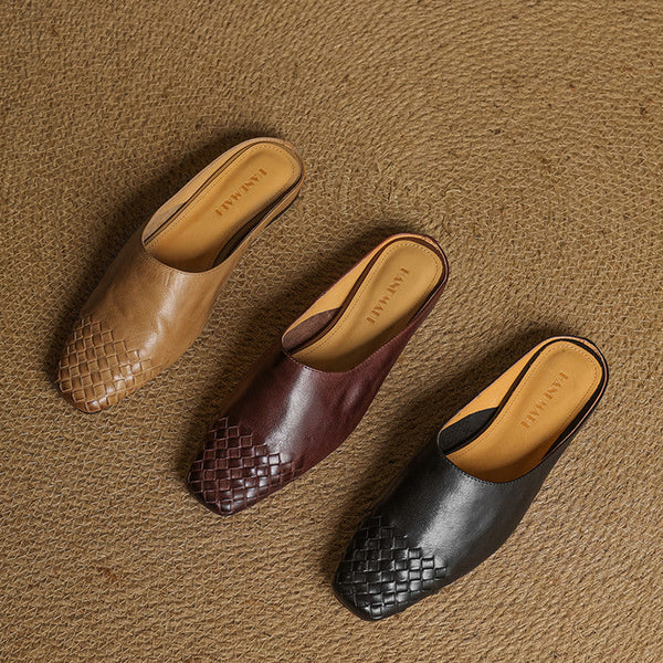Richa | Mules Trenzadas de Punta