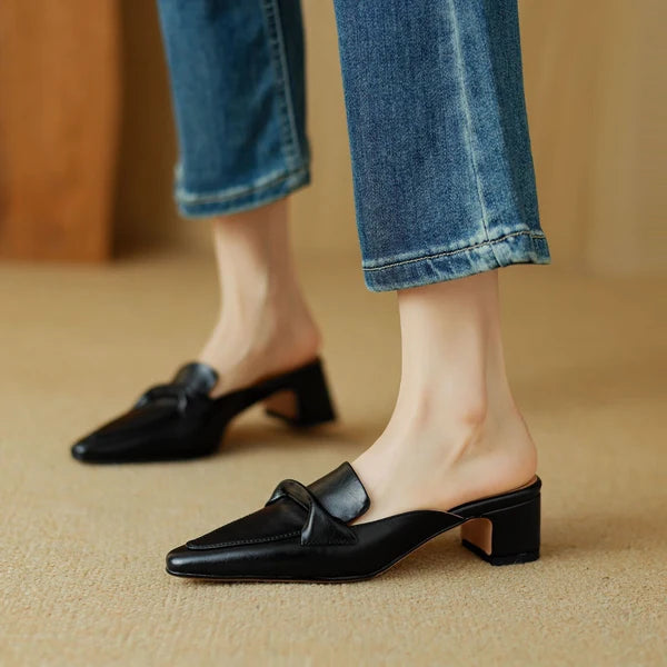 Letizia | Mules de Punta con Lazo