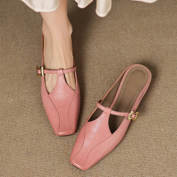 Lavena | Mules con Tira en T