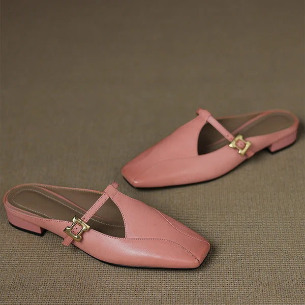 Lavena | Mules con Tira en T