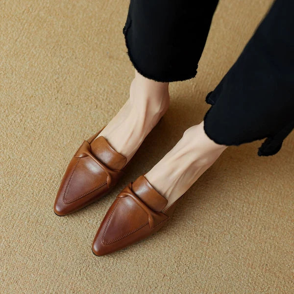 Letizia | Mules de Punta con Lazo