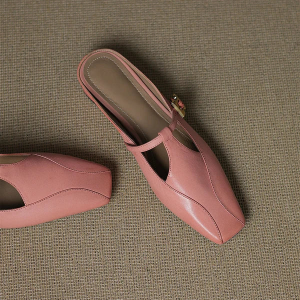Lavena | Mules con Tira en T