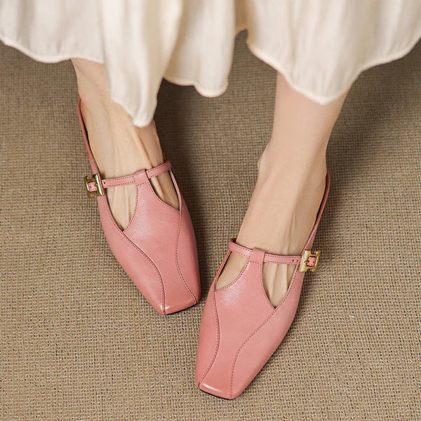 Lavena | Mules con Tira en T