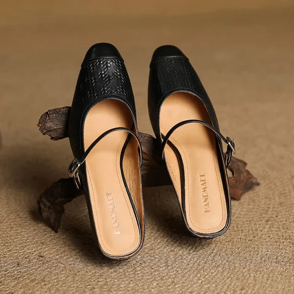 Eliane | Mules Mary Jane con Tacón