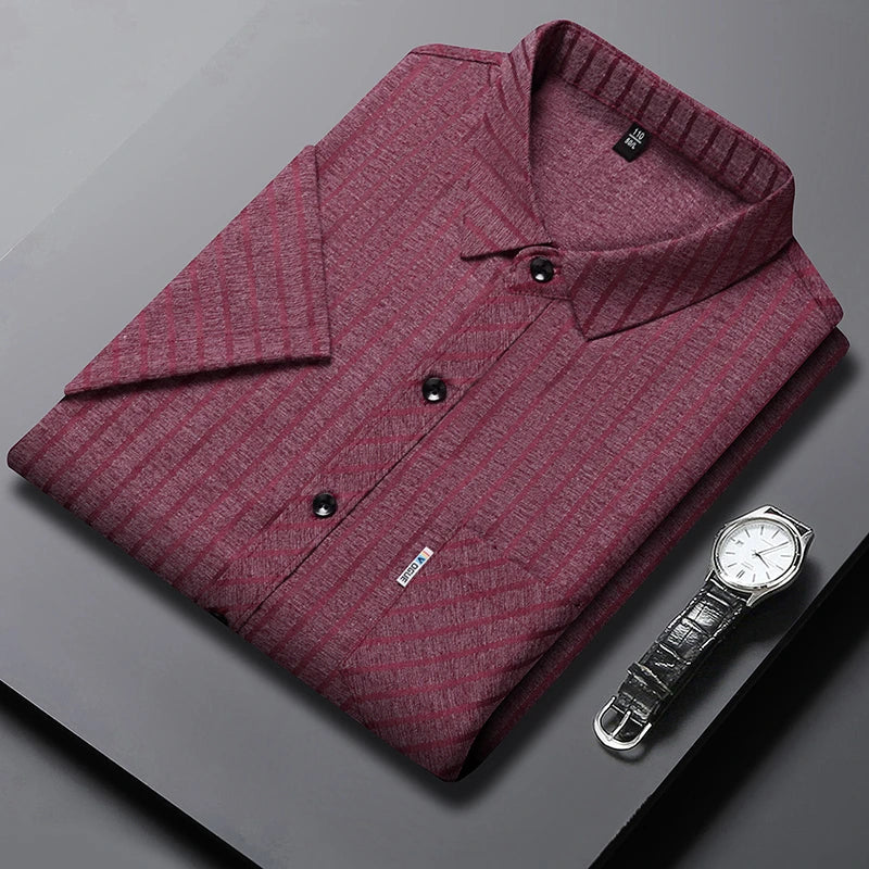 Pablo - Camisa casual de manga corta para hombre