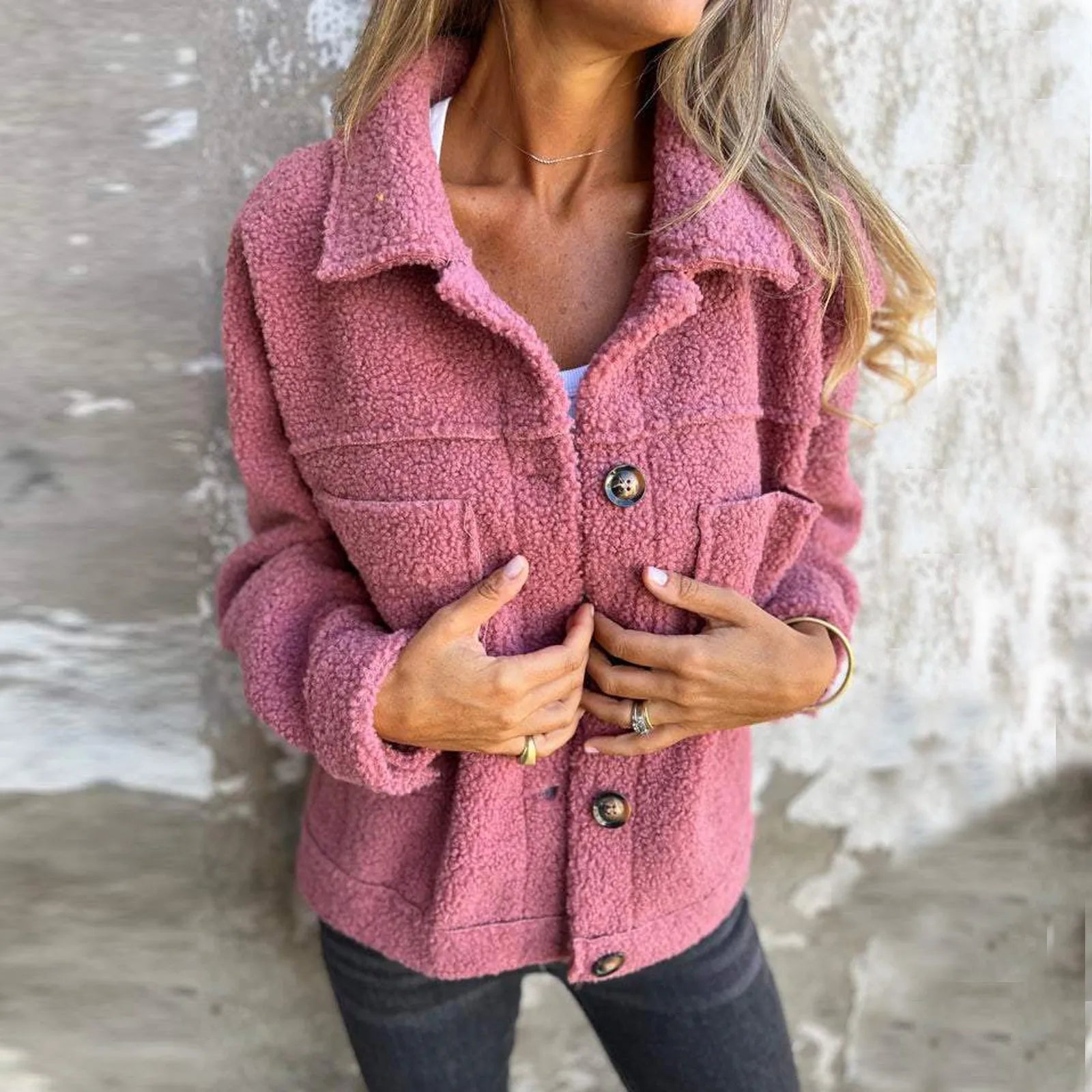 Paulina™ - Chaqueta de primavera con solapas
