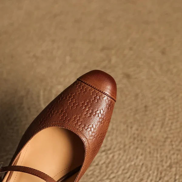 Eliane | Mules Mary Jane con Tacón