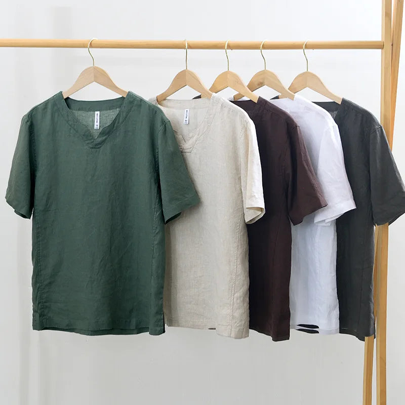 Jonas | Camisa de Lino de Verano