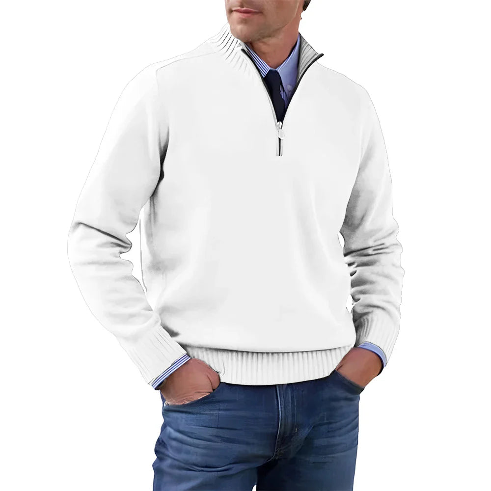 Fermín™ Jersey de Cachemira Elegante