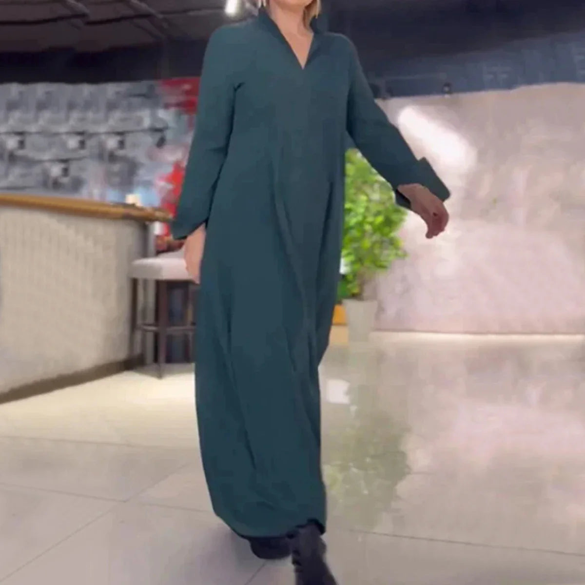Andreina™ Vestido largo elástico y suave