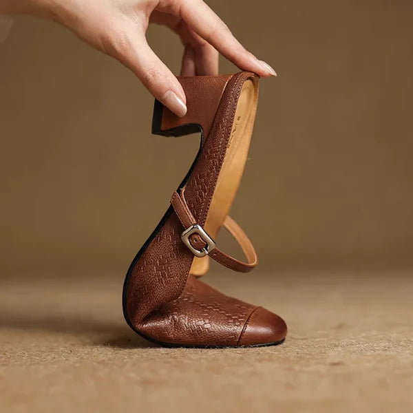 Eliane | Mules Mary Jane con Tacón