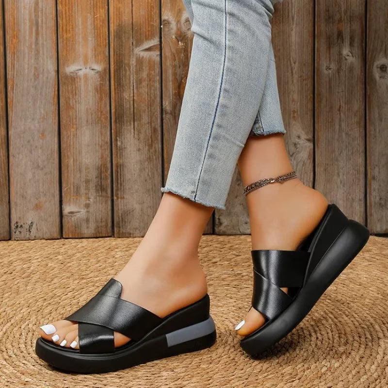 Vanessa | Sandalias Cómodas de Plataforma para Mujer