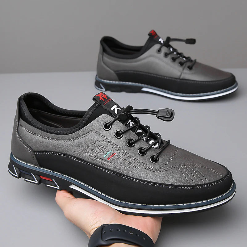 Benze | Zapatos Oxford de Piel con Acabado Artesanal