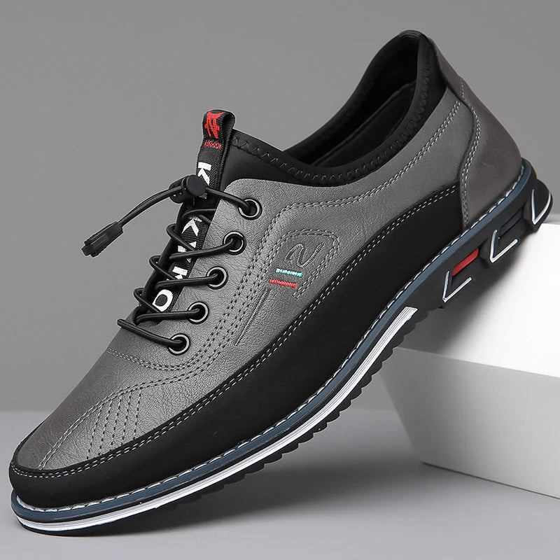 Benze | Zapatos Oxford de Piel con Acabado Artesanal