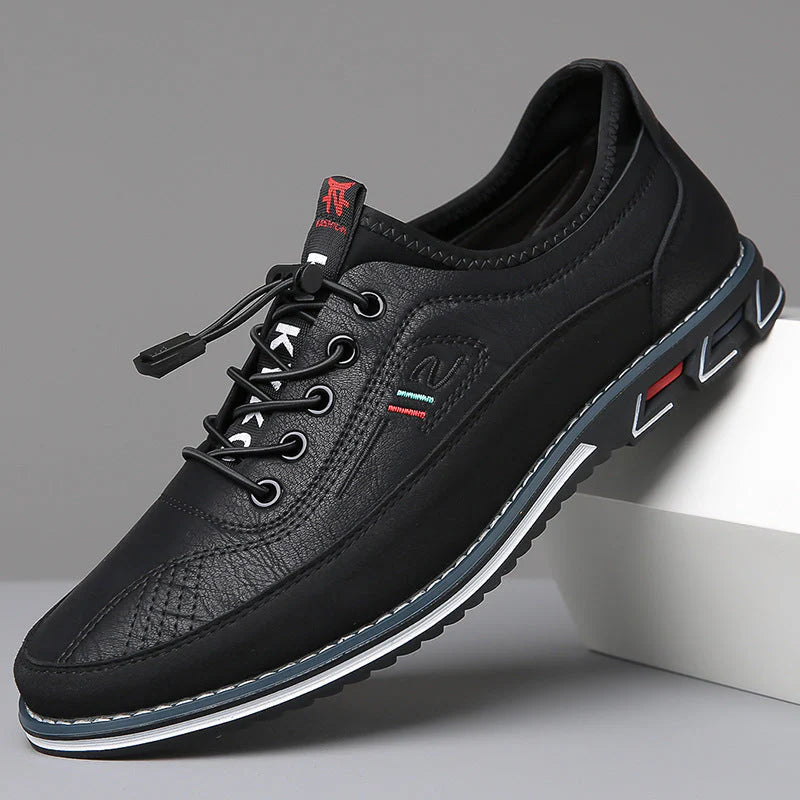 Benze | Zapatos Oxford de Piel con Acabado Artesanal