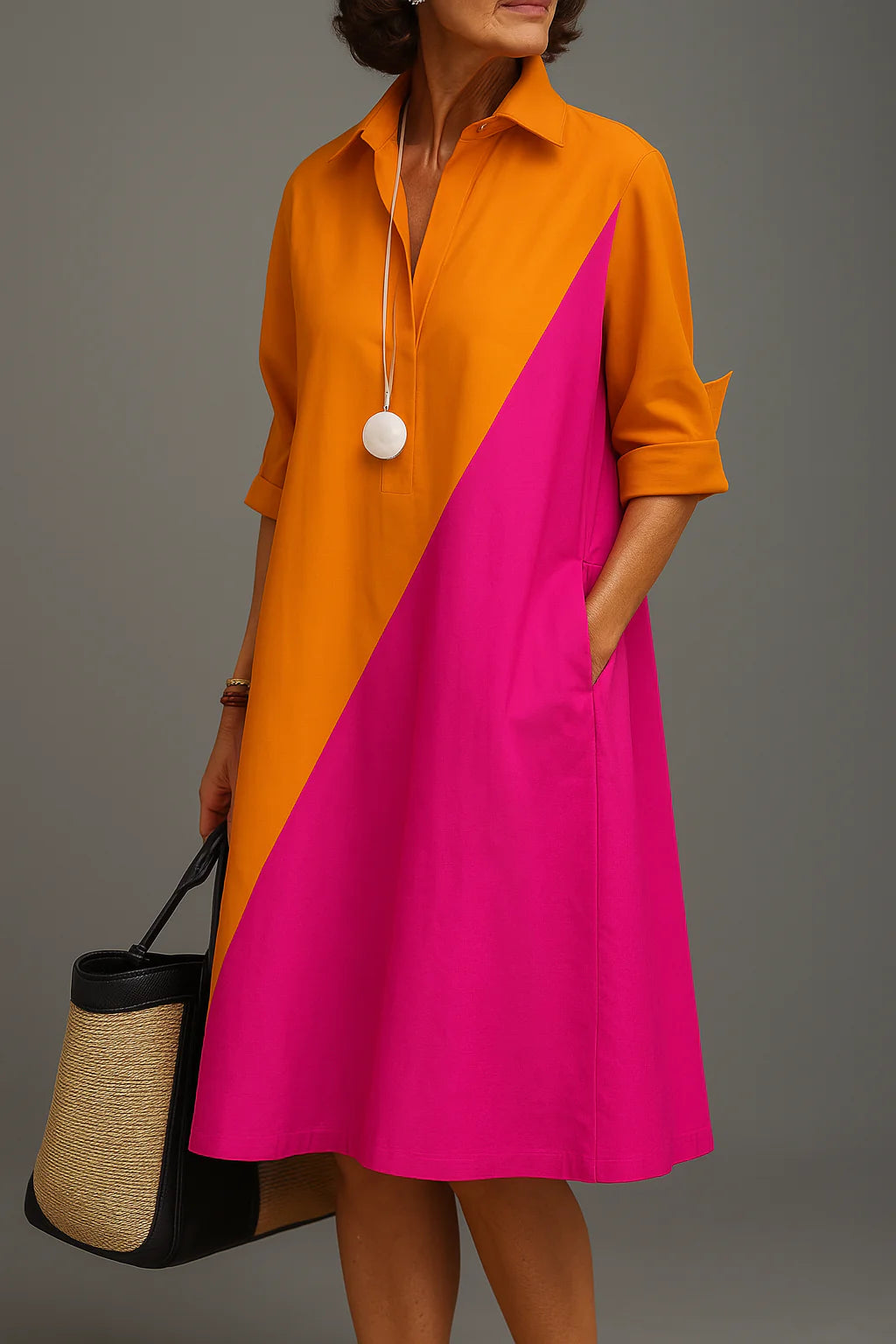 Chania | Vestido Midi Elegante y Cómodo