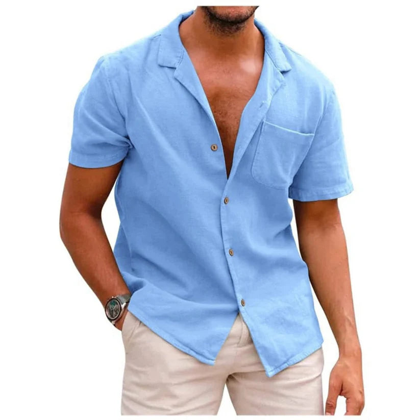 Riccardo | Camisa Clásica de Algodón
