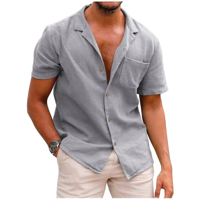 Riccardo | Camisa Clásica de Algodón