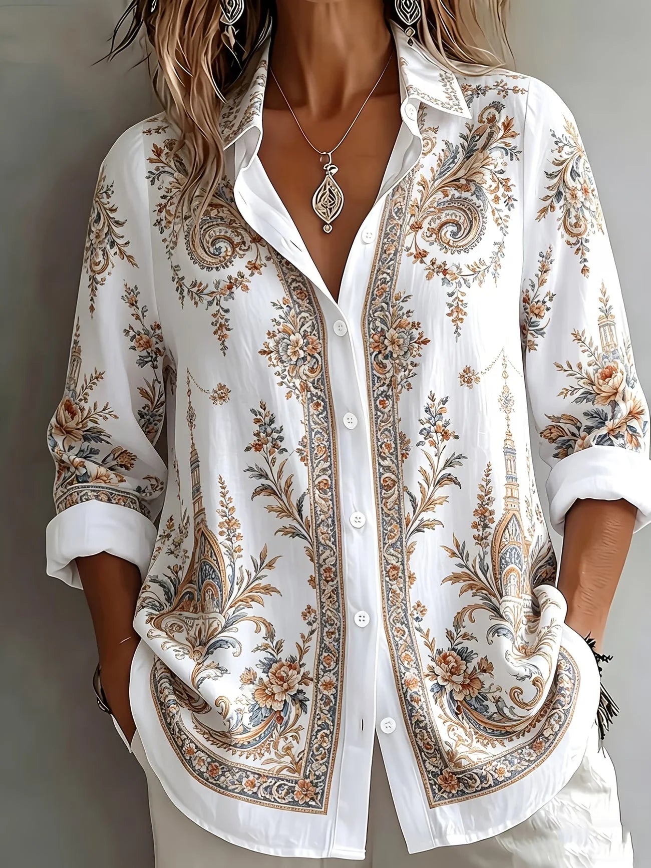 Aldana | Camisa de Manga Larga con Botones