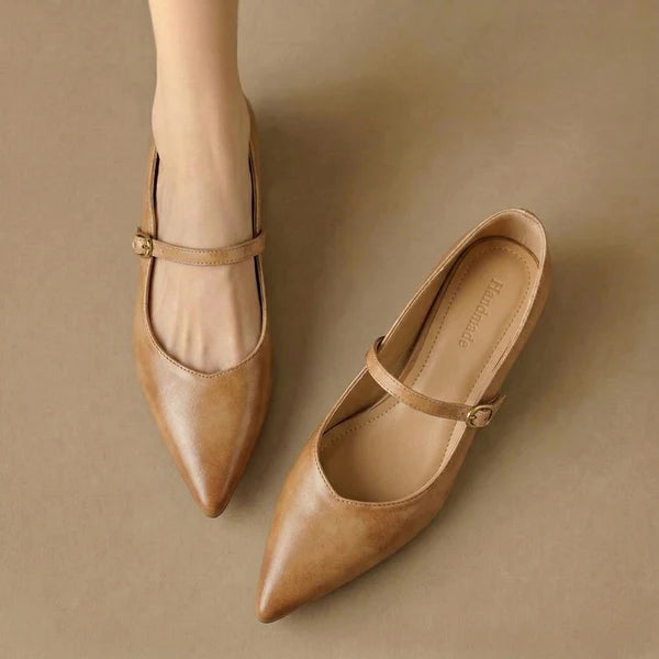 Lainey | Mules Mary Jane de Punta
