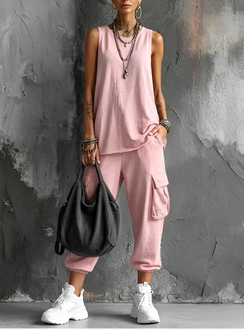 Luciana | Conjunto Casual con Bolsillos