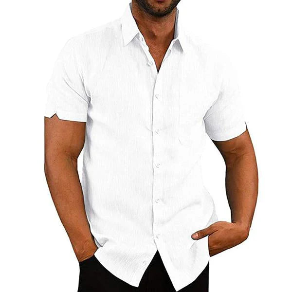 Bryson | Camisa de Algodón y Lino
