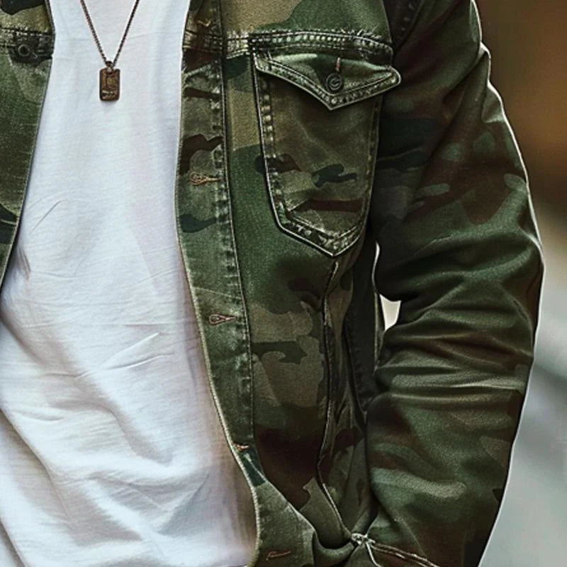 El Ranger | Chaqueta Camuflada Retro