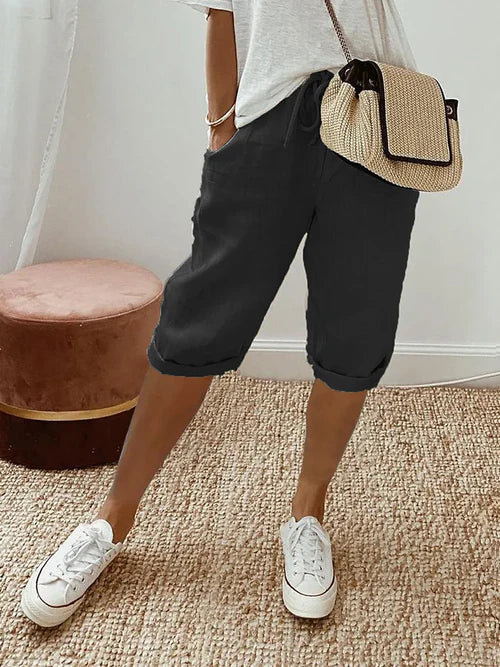 Samara | Bermudas Ligeras de Lino