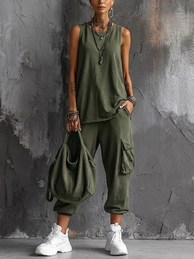 Luciana | Conjunto Casual con Bolsillos
