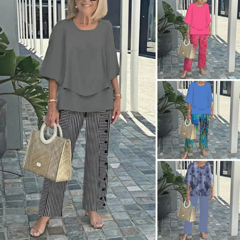 Laetita | Conjunto Elegante de Dos Piezas