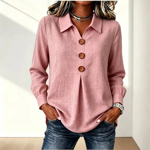 Moriah | Blusa Elegante de Manga Larga
