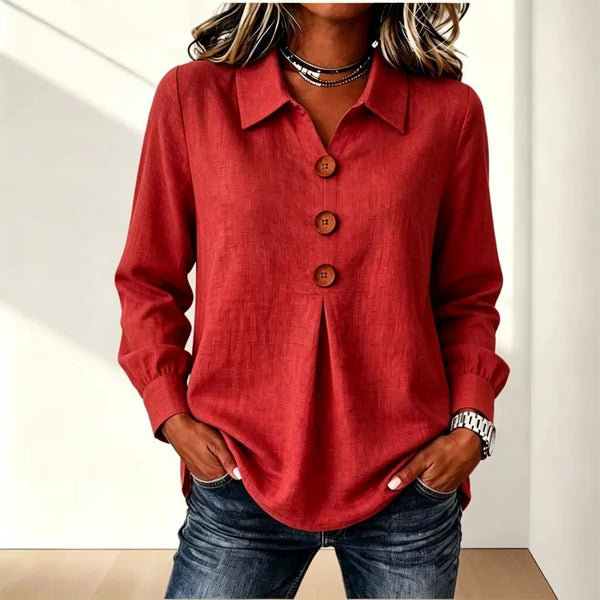 Moriah | Blusa Elegante de Manga Larga