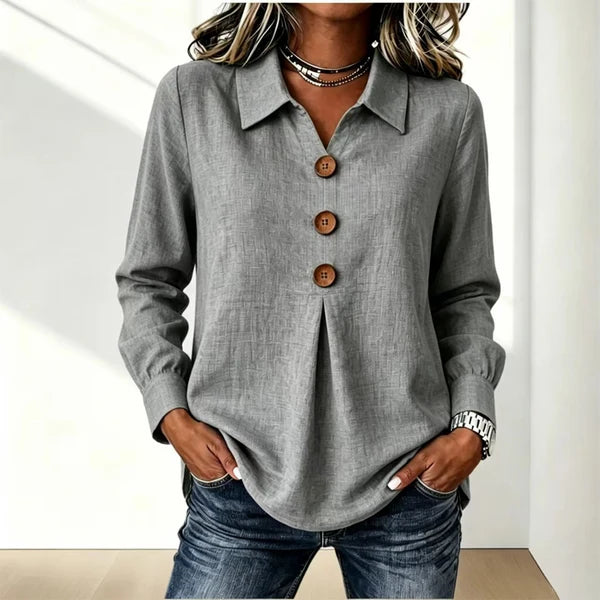 Moriah | Blusa Elegante de Manga Larga