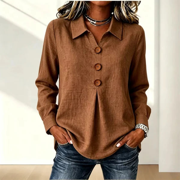Moriah | Blusa Elegante de Manga Larga