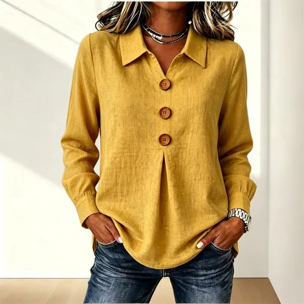 Moriah | Blusa Elegante de Manga Larga