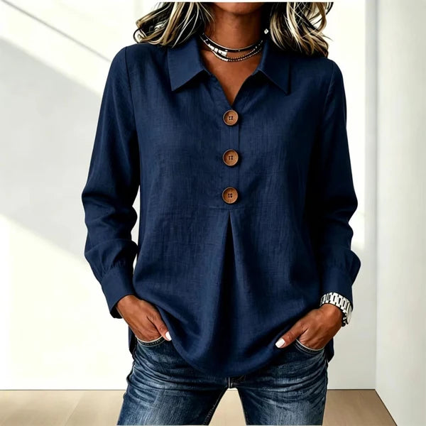 Moriah | Blusa Elegante de Manga Larga