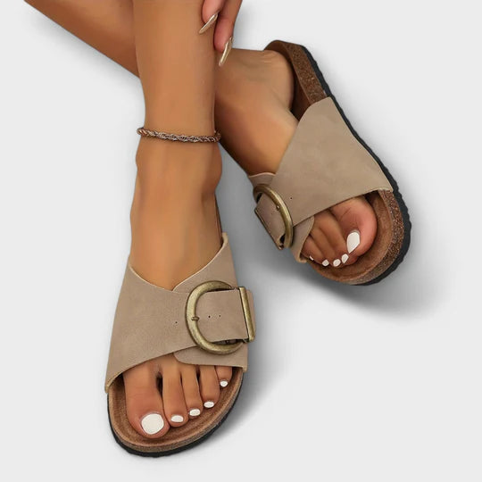 Alessia | Sandalias Cómodas con Hebilla